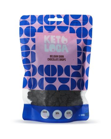 Keto Hero Chocolate Drops Dark
